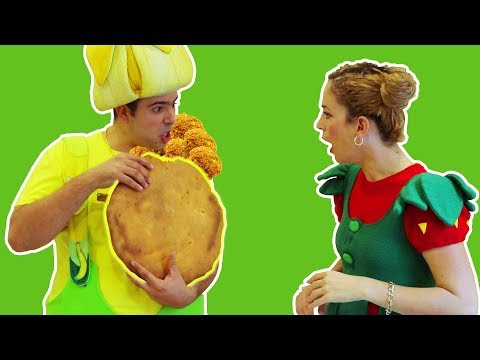 فوزي موزي وتوتي الرغيف عليكو والفلافل علينا Huge Falafel Bread