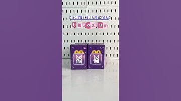 Unboxing MCDO BTS meal BTS TINY TAN #bts #army #tinytanbts