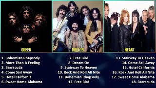 When Music Was Magic - Classic Rock Hits of the 1970's - Heart, Boston, Queen, Styx & More.
