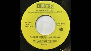 Paddy Gearin - Take Me Home William Carson (1978)