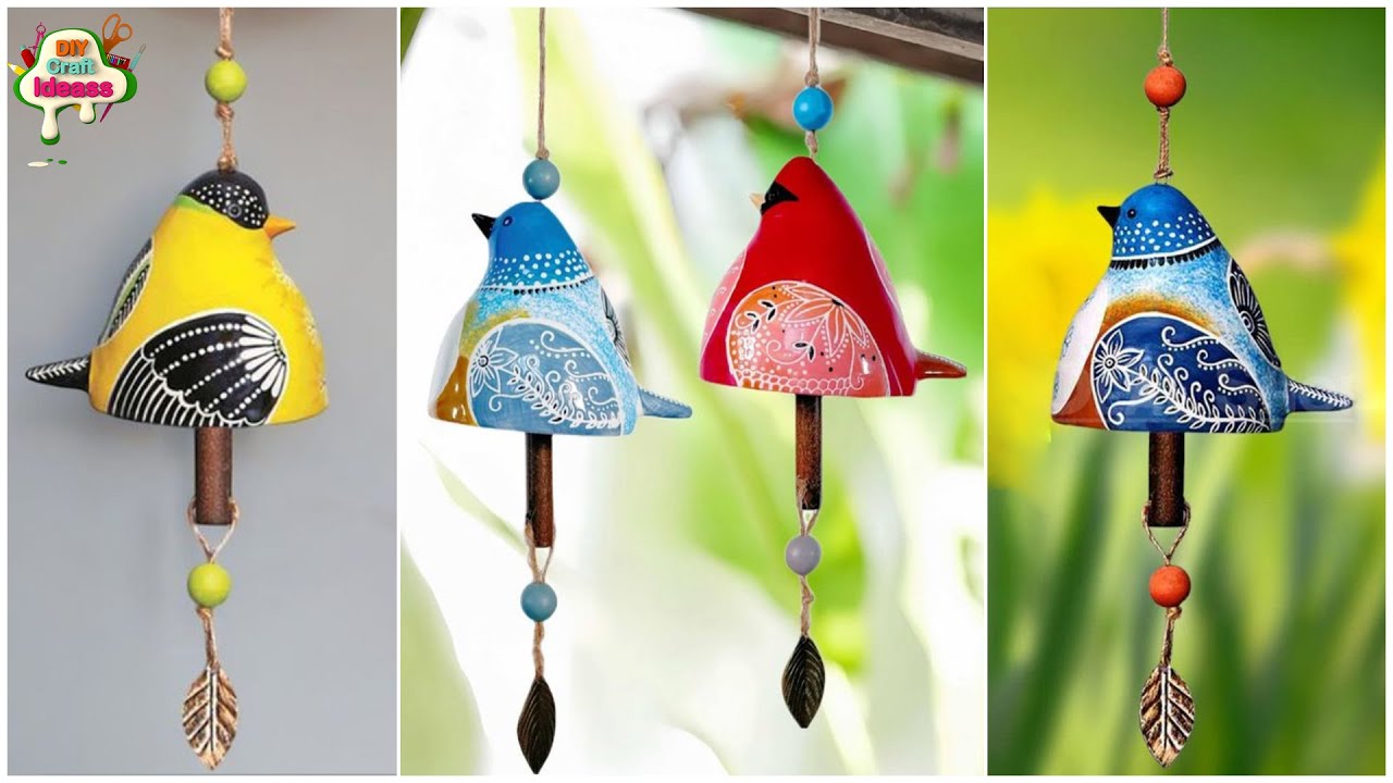 Birds Hanging DIY with plastic bottle | 