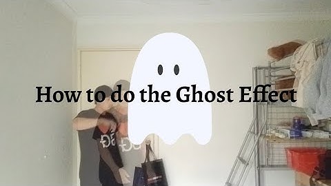 How to Do the Ghost Effect / Powerdirector Tutorial