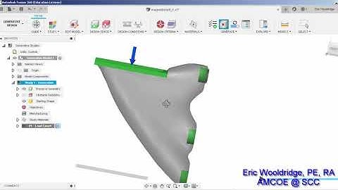 0133J – The Additive Guru, using Fusion 360 Generative Design to model a magnetic shelf