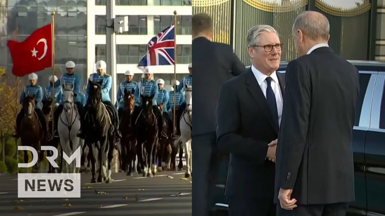 HISTORIC ARRIVAL: PM Starmer Receives Grand Welcome at Turkish Presidential Palace | AC1N