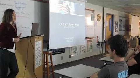 DC Visits Plano West - Speaker: Christine Sequenzia