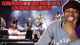 TOMORROW X TOGETHER Live at Lollapalooza 2023 | REACTION