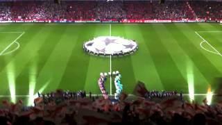 A spectacular night of football at the emirates stadium on 16th
february 2011. arsenal vs barcelona 2-1