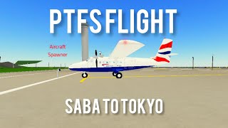 Ptfs Flight From Saba To Tokyoaviationspot