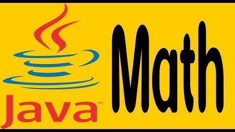 Java 40: la matematica in Java