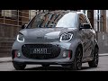 New 2021 Smart EQ Brabus Edition One Fortwo. Visual review: exterior and interior.