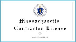 Massachusetts Contractor License - What You need to get started #license #Massachusetts