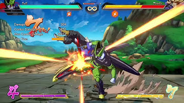 DBFZ CELL VANISH WHIFF PERFECT ATTACK LOOPS