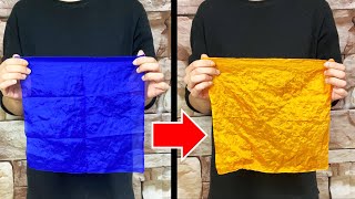 【マジック種明かし】子どもに超ウケる！保育園などで使える！ハンカチの手品 | Silk Magic Trick  Revealed #マジック #magic