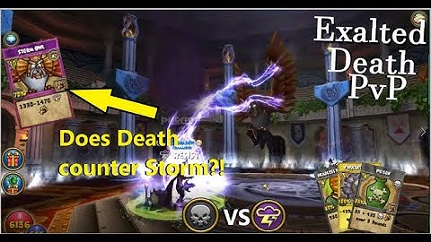 Is Death too OP for Storm wizards?? Wizard101 Exalted(100) Death PvP