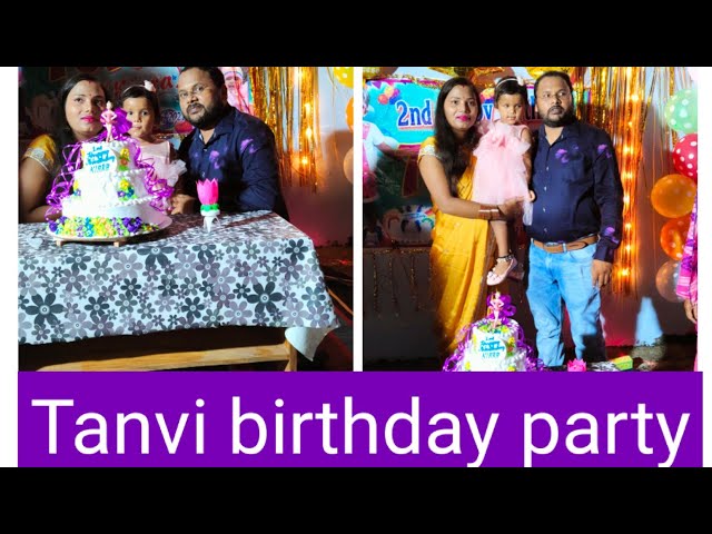 Little Angel Tanvi birthday celebration ll Gayatri parida 