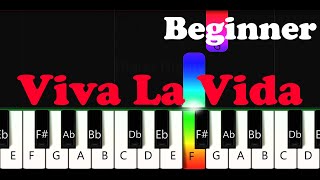 Viva La Vida Easy Piano for Beginners