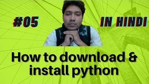How to download and install Python 3.9.4 on windows 10