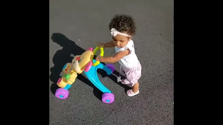 she's on the go, 9months old and she's ready to roll