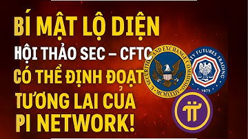 🚨 BÍ MẬT LỘ DIỆN: Hội Thảo ⚖️ SEC – CFTC Có Thể Định Đoạt Tương Lai Của 🌐 Pi Network!
