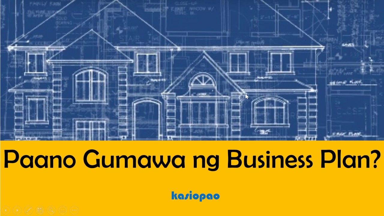 gumawa ng isang mini business plan