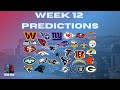 TITAN TALK WEEK 12 PREDICTIONS- Can the Titans Pull Off the Upset?