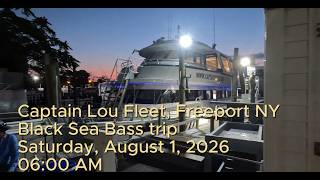 Slinging Ling on the Captain Lou - Uncut (mostly) Video of Non-Stop Fishing Action! - August 1, 2026