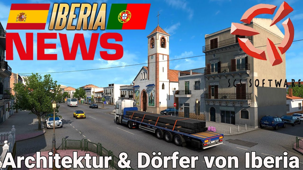 ETS2 Iberia DLC NEWS 🚨 Architektur & Dörfer von Iberia I ...