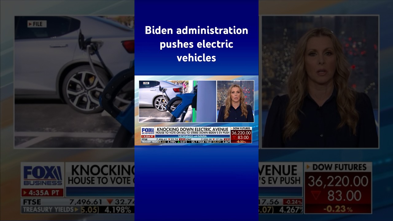 House targets Biden’s electric vehicle efforts #shorts
