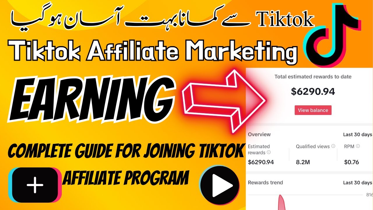 ($1000/M) Tiktok Affiliate Marketing Step-by-Step Guide 2024 #tiktok # ...