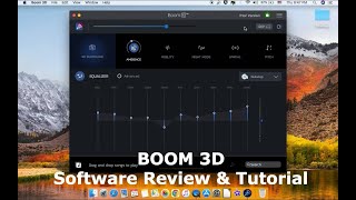 BOOM 3D Volume Booster & Equalizer for Mac/Windows - Software Review & Tutorial screenshot 4