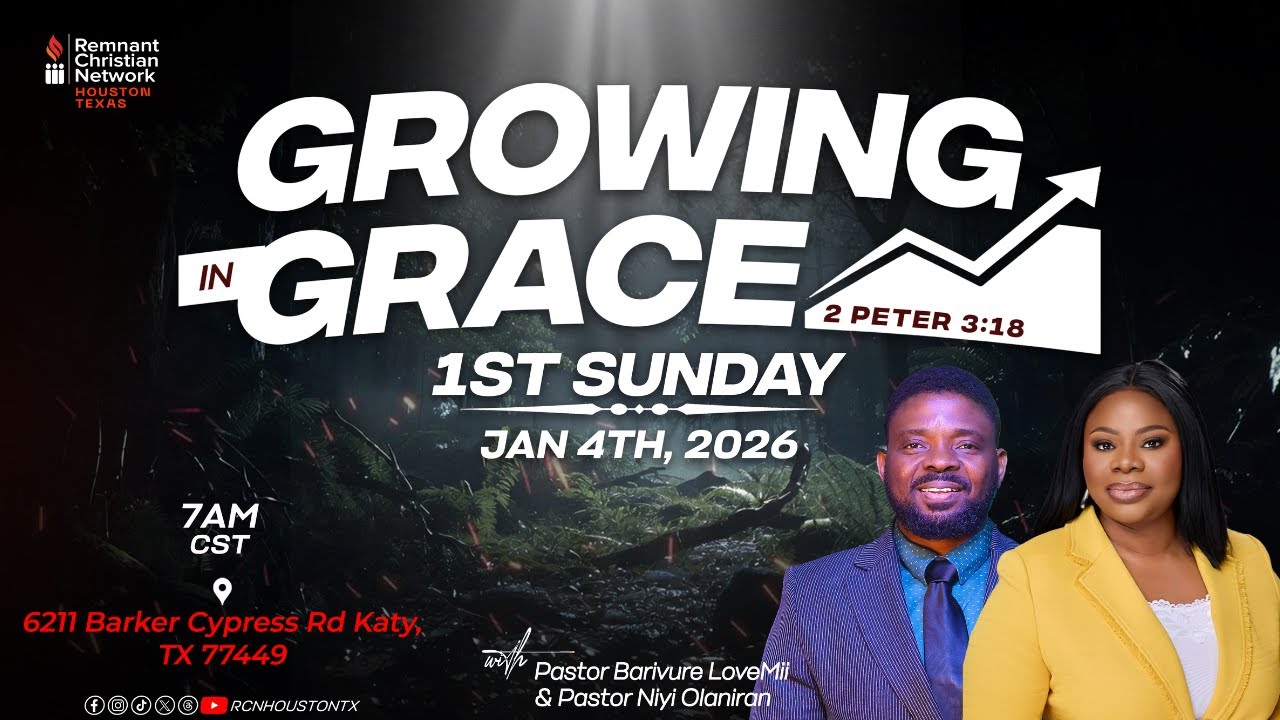 RCN HOUSTON SUNDAY EXPRESSION SERVICE | PST NIYI II JANUARY 4TH 2026