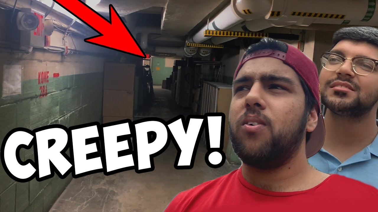 Eating at an UNDERGROUND Restaurant (SCARY!)