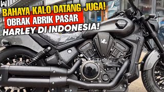 NGEBLAR NANTANG HARLEY‼️BARU AJA SENTUH INDONESIA, BENDA RILIS LAGI CRUISER TAMPAN DARK FLAG 500 V4!