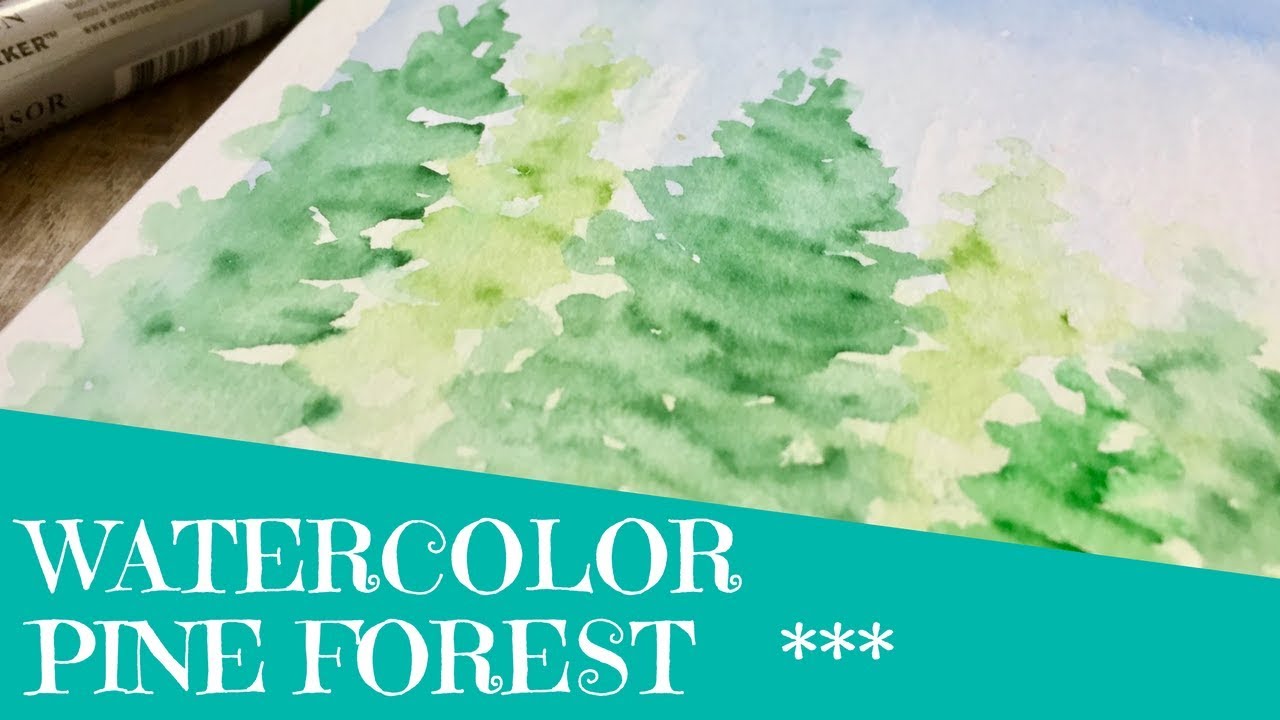 Drawing A Landscape With Tombow Markers! 