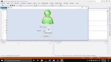 Crear Login Usuario- Visual Studio 2012