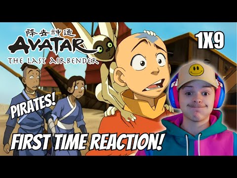 WATERBENDING AND PIRATES! Avatar: The Last Airbender Book 1 EP 9 FIRST TIME REACTION!