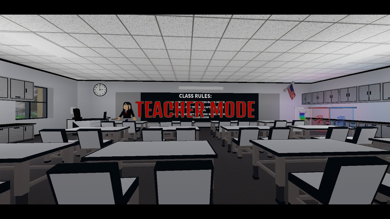 (NEW UPDATE) Miss Black Horse's School! (SCARY OBBY) (TEACHER MODE) Walkthrough (Roblox)