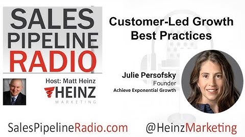 Sales Pipeline Radio - Matt Heinz & Julie Persofsky