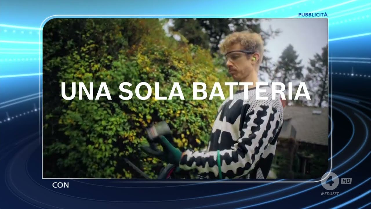 Batterie omaggio con Bosch pubblicità