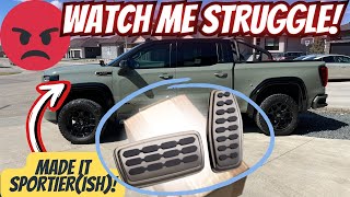 Sport Pedals Make My GMC Sierra A Little Sportier! This Mod Challenged Me!