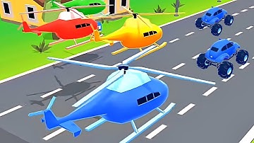 Shape-Shifting - SUPER HELICOPTER Gameplay Android, iOS (Part 4)