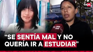 Independencia: madre busca a su menor hija desaparecida hace una semana