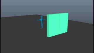 11.2 Sliding a door through Set Driven Key