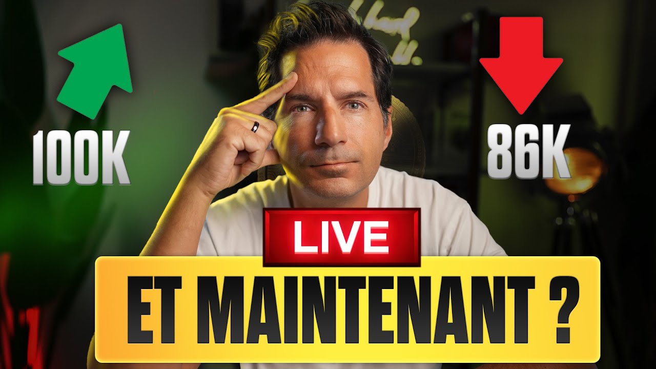 🚨 LIVE - Point sur Bitcoin et surtout les Altcoins !