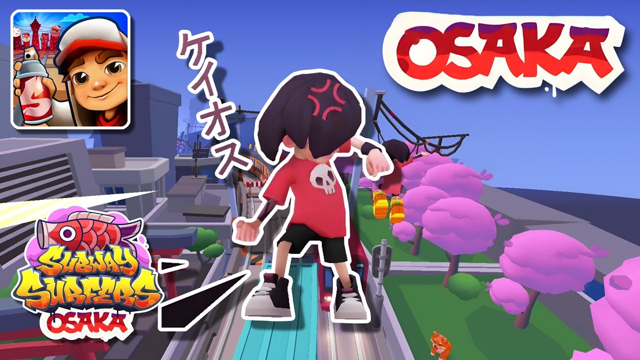 Subway Surfers Osaka 2025 NEW UPDATE Explore neon lit streets, unforgettable Golden Week with Yuto🌸✨