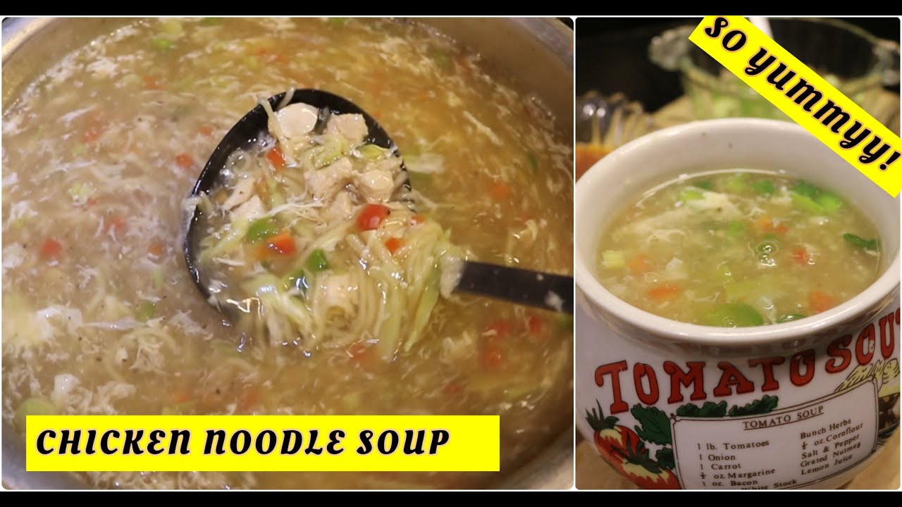 Chicken Noodle Soup Restaurant style chicken soup winter special