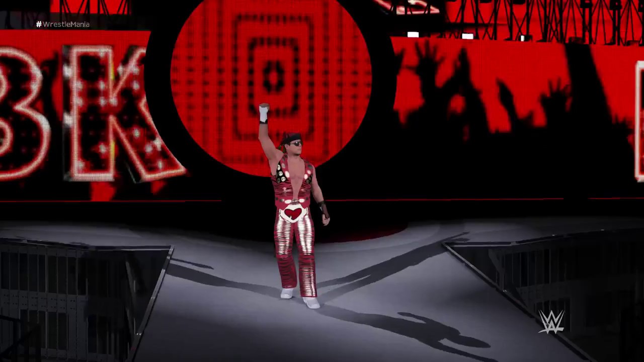 WWE 2K17 : HBK Shawn Michaels Wrestlemania X (1994) Mod v1.00 (HBK v. Razor Ramon)