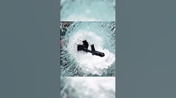 What noone will tell you about bulletproof glas 😳 #bulletproof