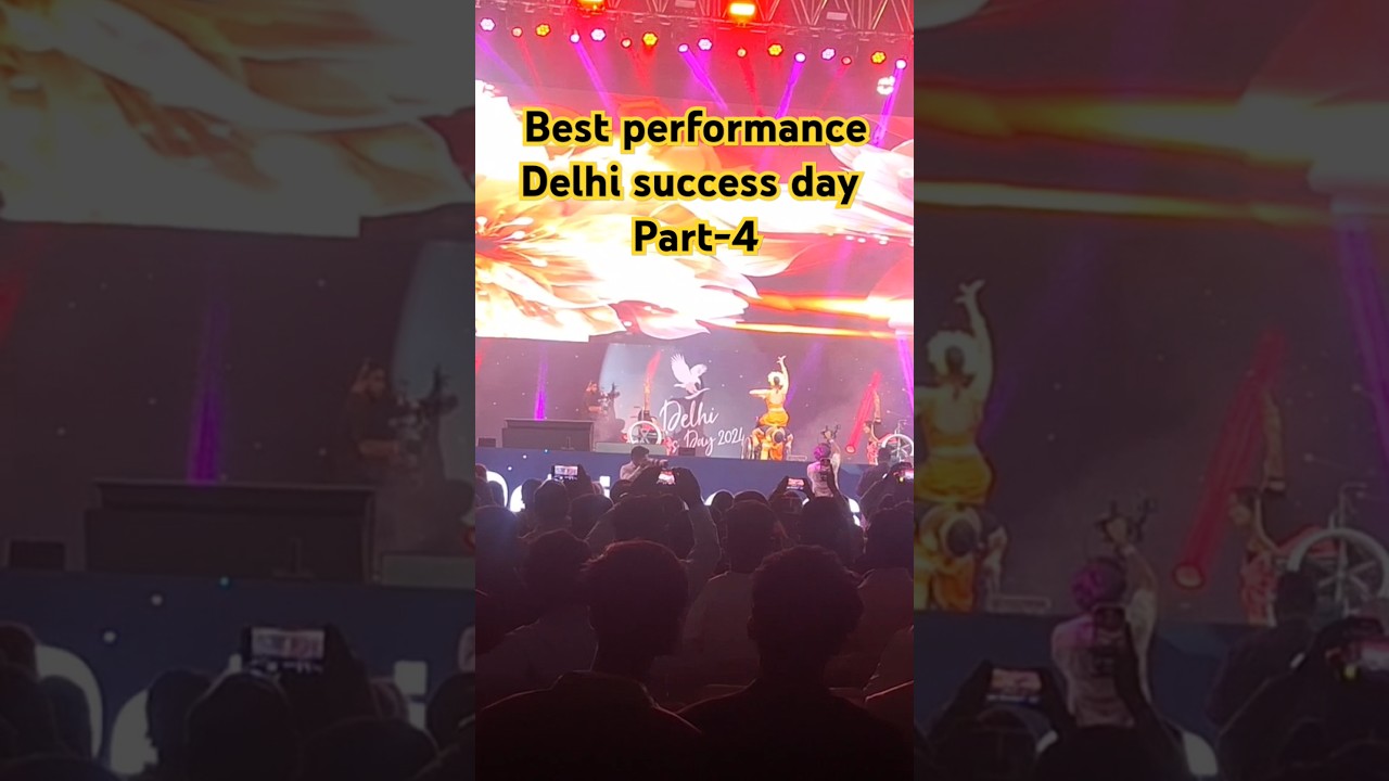 Best dancing performance in Delhi success day 