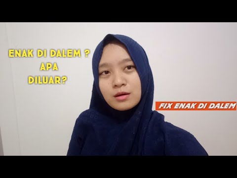 Di dalem ya jangan di luar